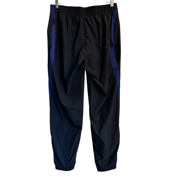 Nike Dri-FIT Windbreaker Track Jogger Pants Women’s Large Blue Zip Pockets - Picture 3 of 7